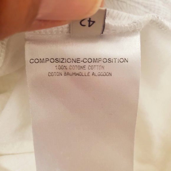 Stella McCartney Women's Floral Print Short Sleeve Tee Shirt Size 42 - Picture 9 of 10